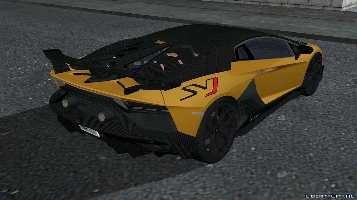 Lamborghini Aventador SVJ 2019 / GTA San Andreas (iOS, Android)