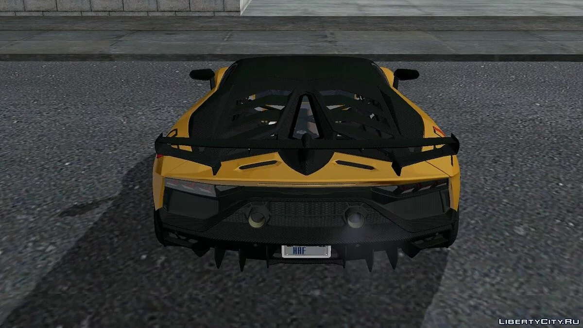 Lamborghini Aventador SVJ 2019 / GTA San Andreas (iOS, Android)
