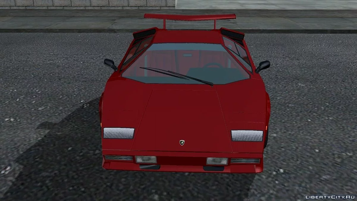 Lamborghini Countach 1988 / GTA San Andreas (iOS, Android)