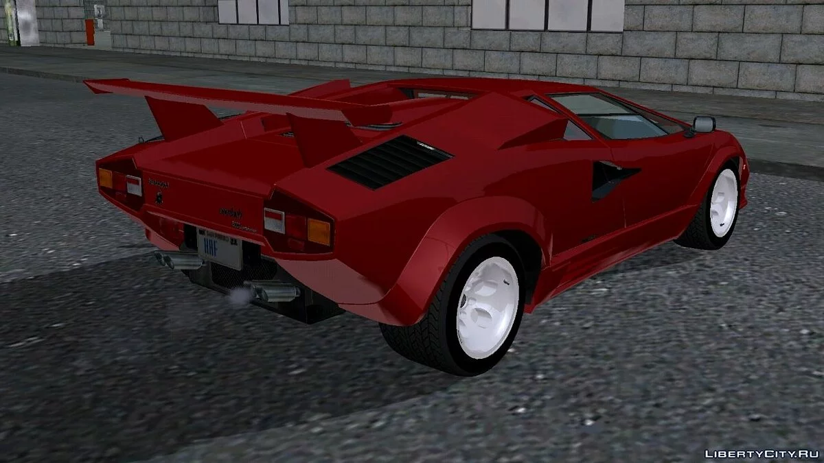 Lamborghini Countach 1988 / GTA San Andreas (iOS, Android)
