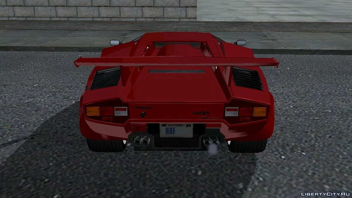 Lamborghini Countach 1988 / GTA San Andreas (iOS, Android)