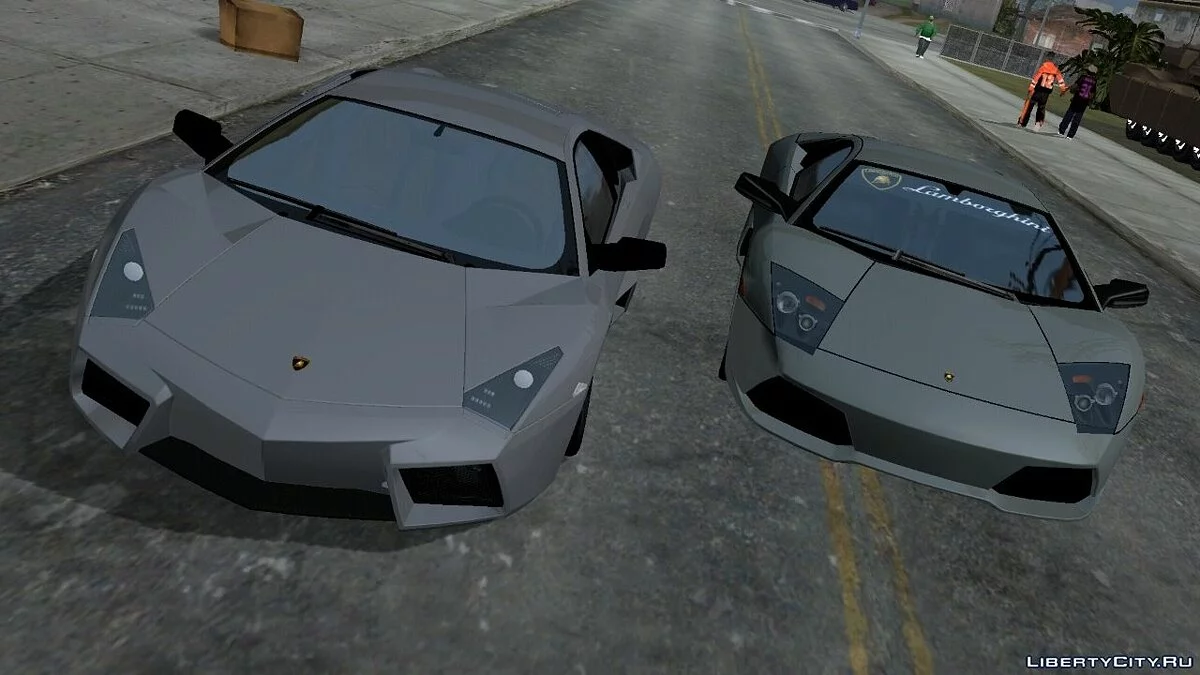 Lamborghini Reventon 2010 / GTA سان أندرياس (iOS، أندرويد)