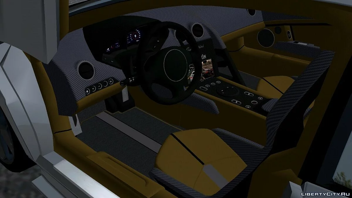 Lamborghini Reventon 2010 / GTA سان أندرياس (iOS، أندرويد)