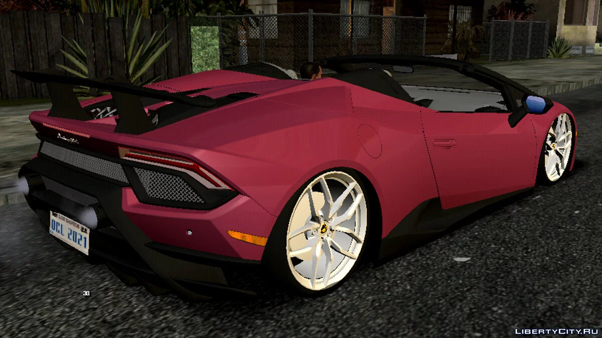 Lamborghini Huracan Spyder (только DFF) / GTA San Andreas (iOS, Android)