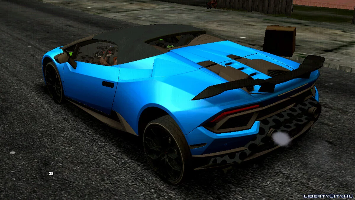 Lamborghini Huracan Spyder / GTA سان أندرياس (iOS، أندرويد)
