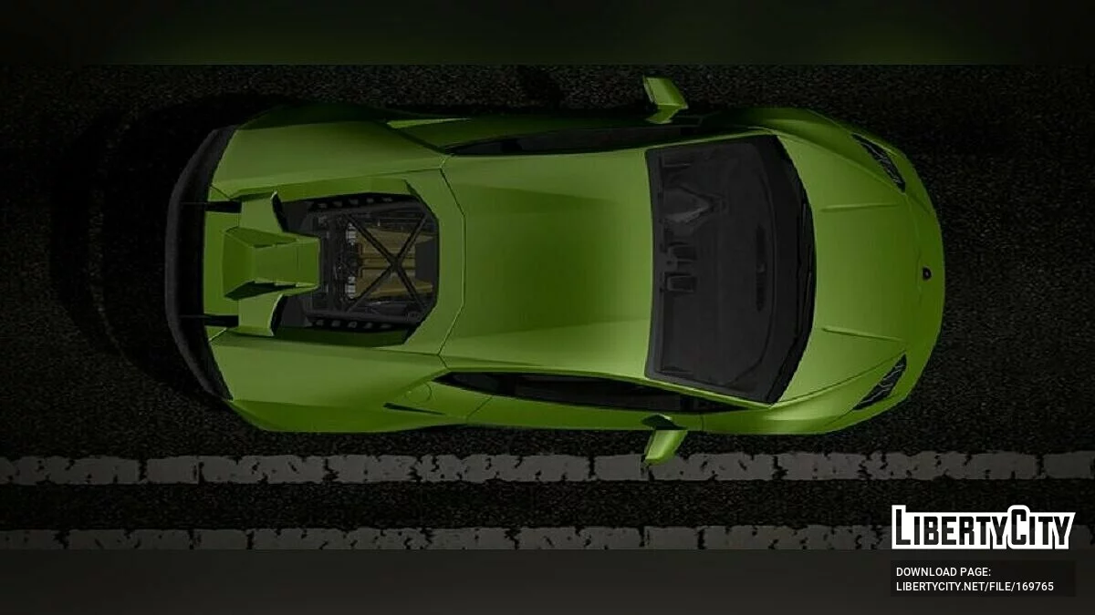 2017 Lamborghini Huracan Performante / GTA San Andreas (iOS, Android)