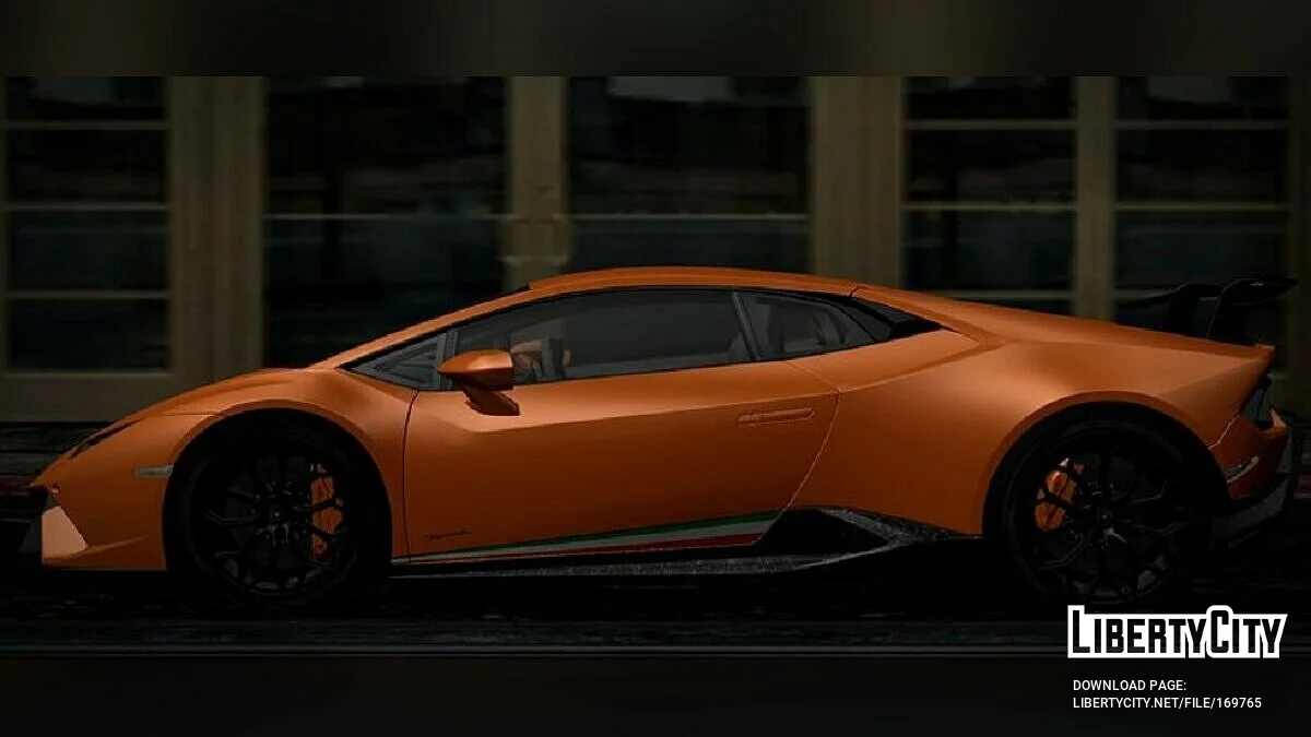 2017 Lamborghini Huracan Performante / GTA San Andreas (iOS, Android)