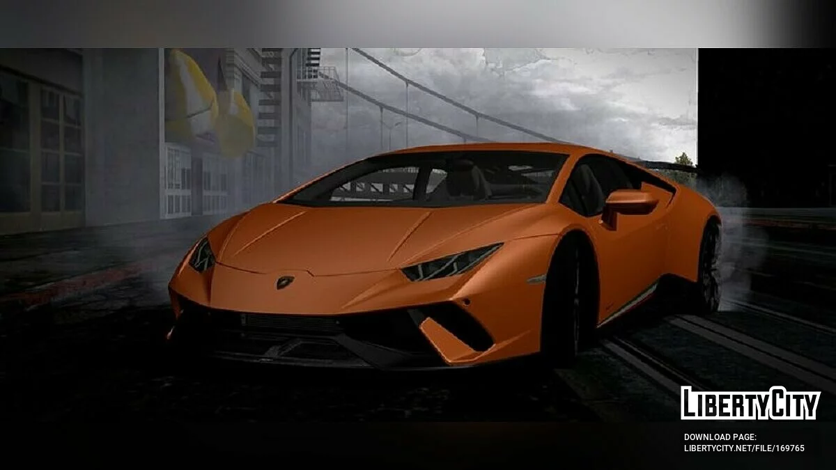 2017 Lamborghini Huracan Performante / GTA San Andreas (iOS, Android)