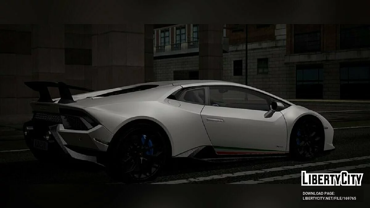 2017 Lamborghini Huracan Performante / GTA San Andreas (iOS, Android)