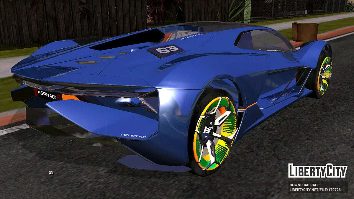 Lamborghini Terzo Millenio (DFF only) / GTA San Andreas (iOS, Android)