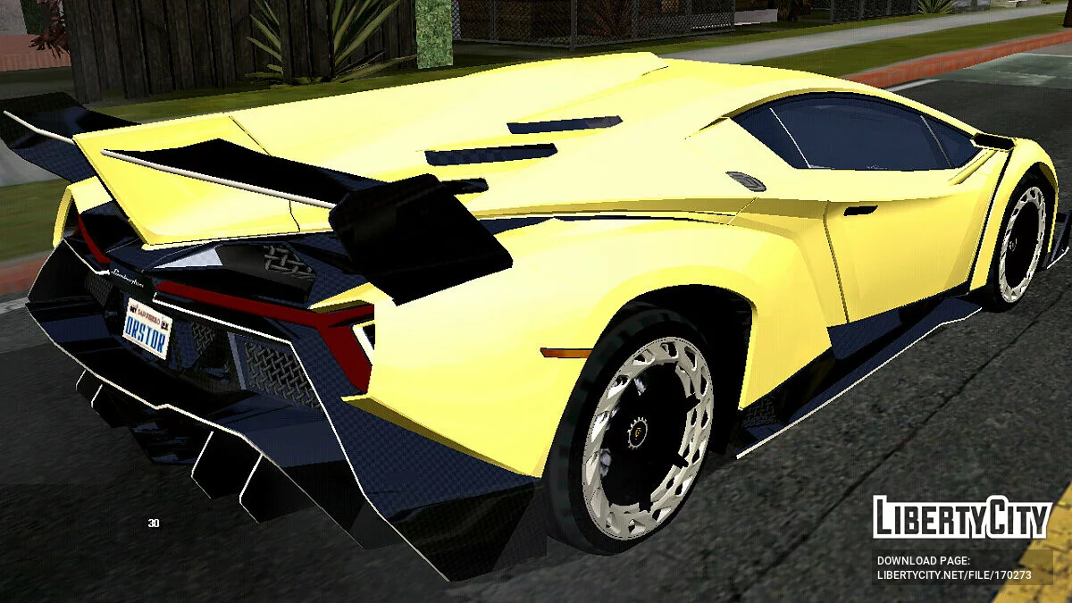 Lamborghini Veneno (лише DFF) / GTA San Andreas (iOS, Android)