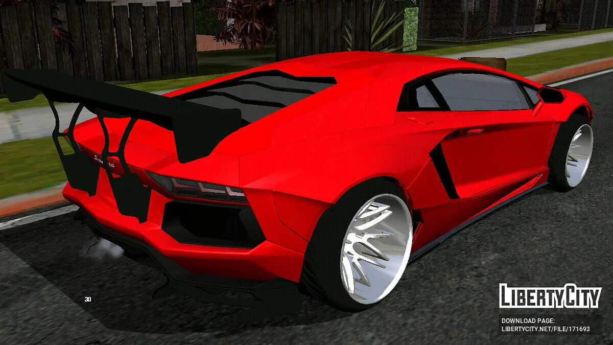 Lamborghini Aventador Liberty Walk (nur DFF) / GTA San Andreas (iOS, Android)