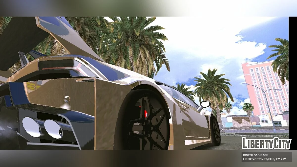 Lamborghini Huracan (тільки DFF) / GTA San Andreas (iOS, Android)