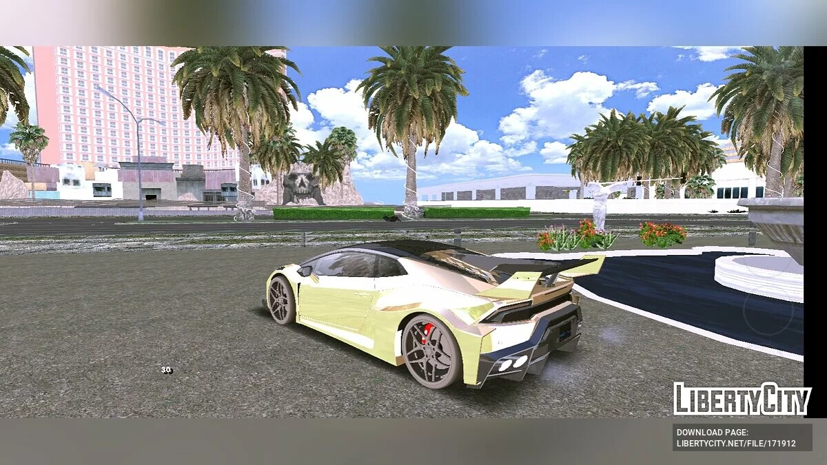 Lamborghini Huracan (тільки DFF) / GTA San Andreas (iOS, Android)