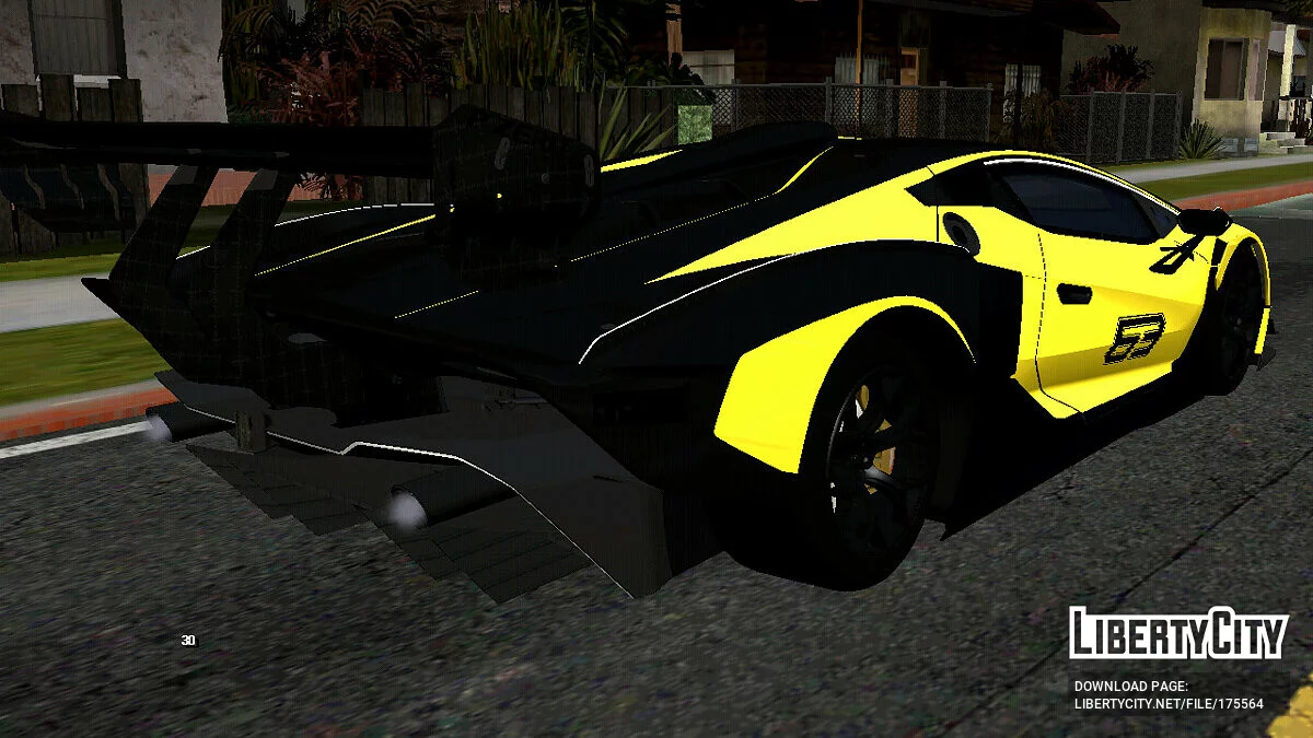 Lamborghini Essenza SCV12 2021 (лише DFF) / GTA San Andreas (iOS, Android)