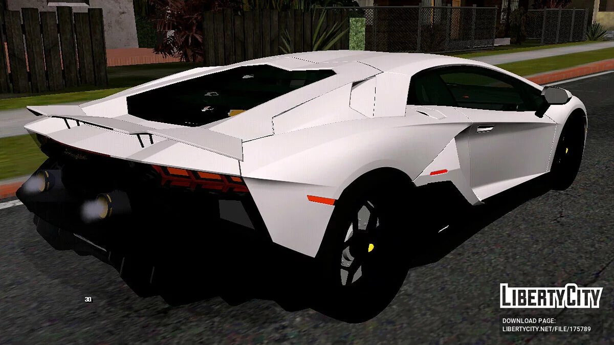 لامبورغيني أفينتادور ألتيما LP 780-4 2021 (فقط DFF) / GTA سان أندرياس (iOS، أندرويد)