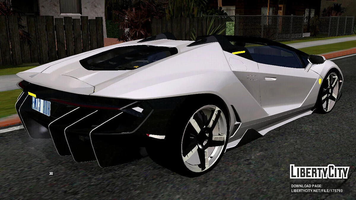Lamborghini Centenario Roadster LP 770-4 (только DFF) / GTA San Andreas (iOS, Android)