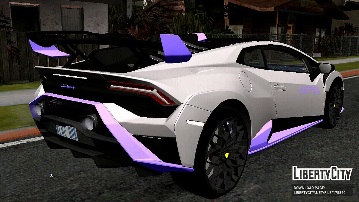 Lamborghini Huracán STO 2021 (лише DFF) / GTA San Andreas (iOS, Android)