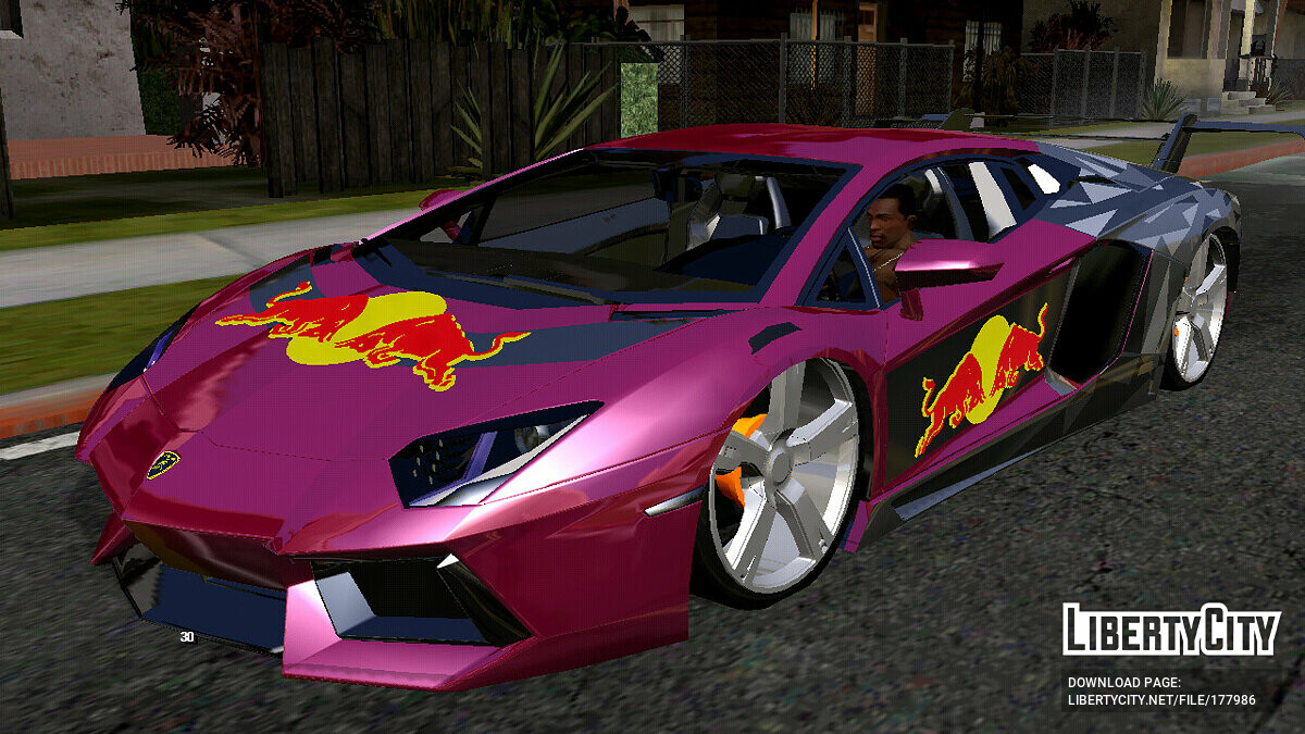 Download Lamborghini Aventador (DFF only) for GTA San Andreas (iOS, Android)