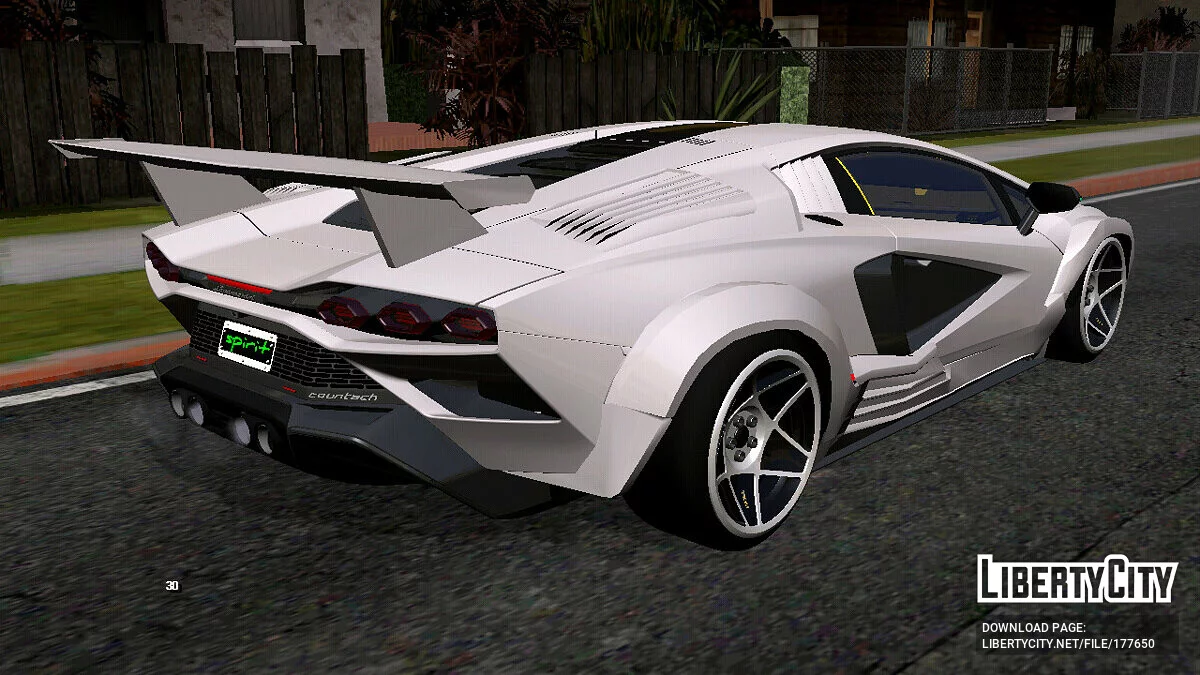Lamborghini Countach LPI 800-4 (лише DFF) / GTA San Andreas (iOS, Android)