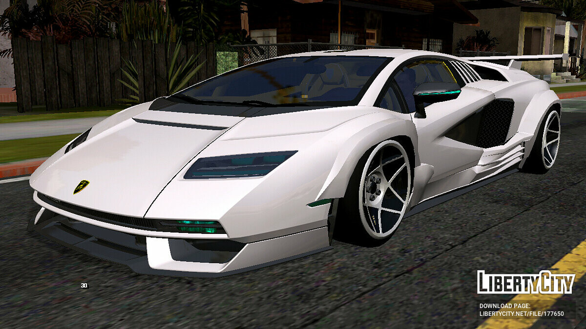 Download Lamborghini Countach LPI 800-4 (DFF only) for GTA San
