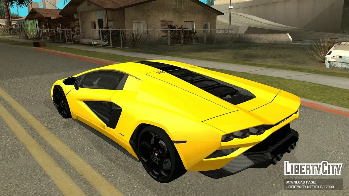 Lamborghini Countach LPI800-4 2022 / GTA San Andreas (iOS, Android)