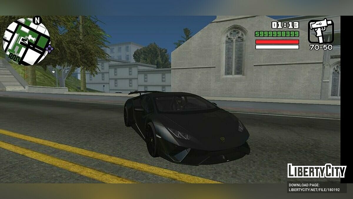 Download Lamborghini Huracan HD (DFF only) for GTA San Andreas (iOS,  Android)