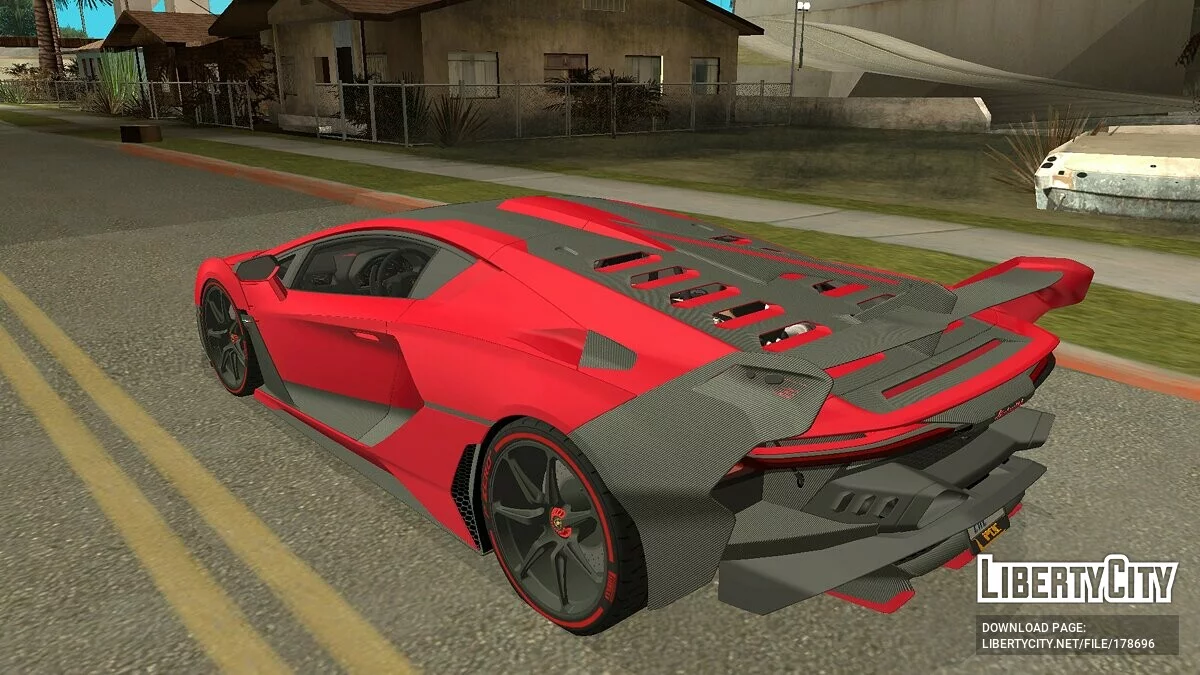 Lamborghini SC18 Alston / GTA سان أندرياس (iOS، أندرويد)