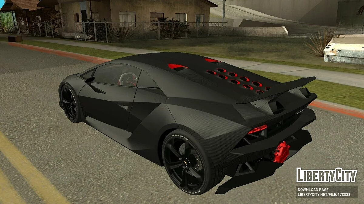 Lamborghini Sesto Elemento / GTA San Andreas (iOS, Android)