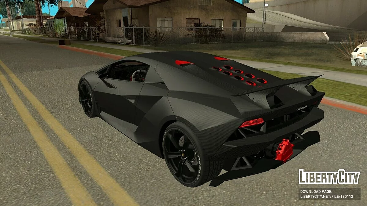 Lamborghini Sesto Elemento / GTA سان أندرياس (iOS، أندرويد)
