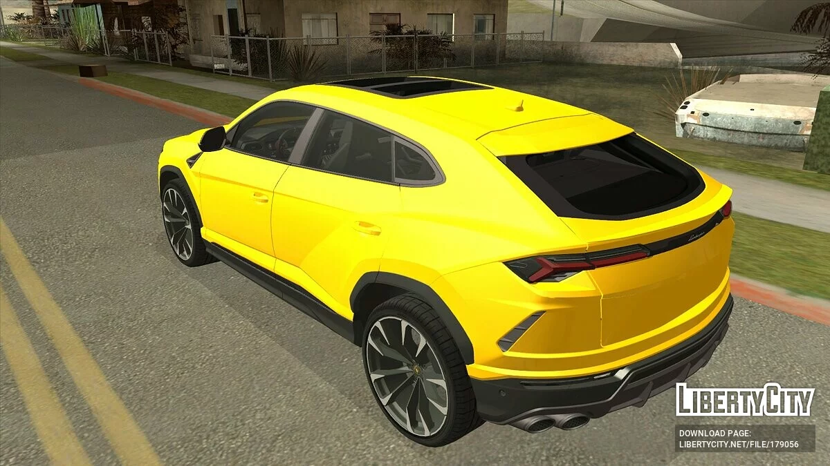 Lamborghini Urus / GTA San Andreas (iOS, Android)