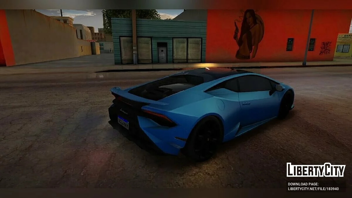 Lamborghini Huracan 2023 (hanya DFF) / GTA San Andreas (iOS, Android)