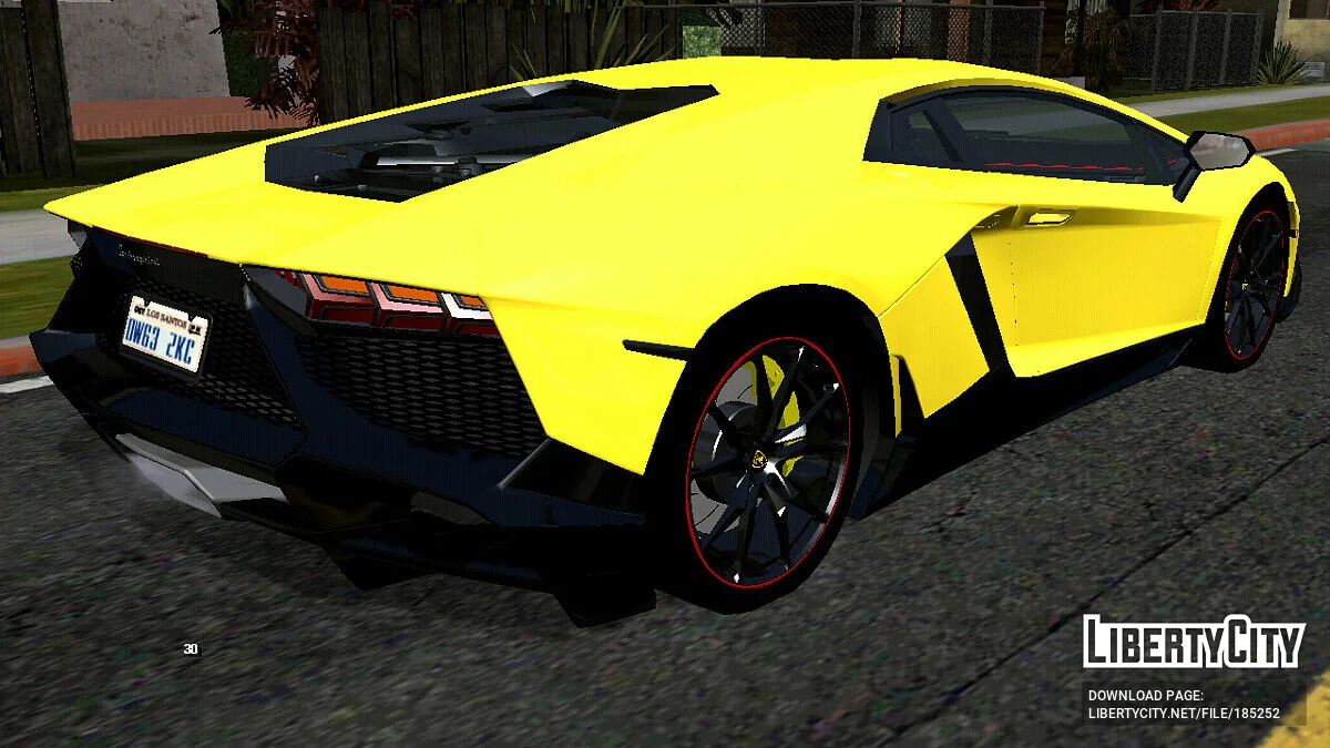 Lamborghini Aventador (тільки DFF) / GTA San Andreas (iOS, Android)