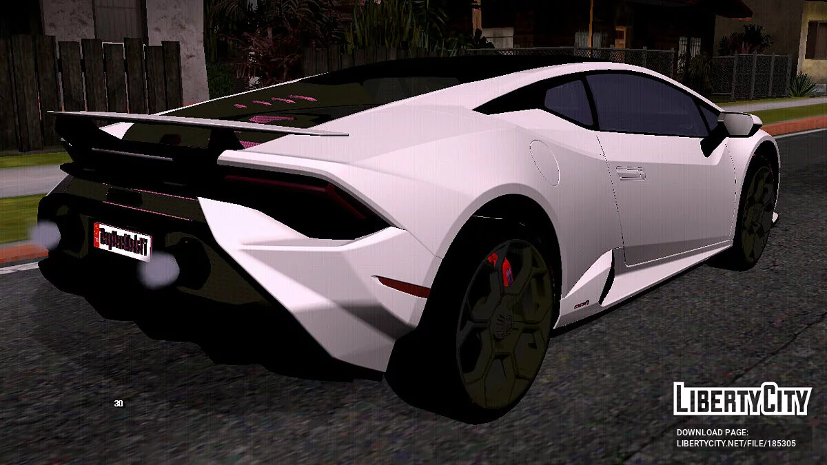 Lamborghini Huracan Technica 2023 (apenas DFF) / GTA San Andreas (iOS, Android)