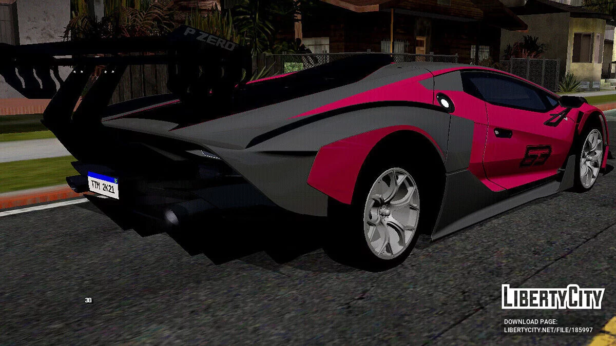 Lamborghini Essanza SCV12 (Only DFF) / GTA San Andreas (iOS, Android)