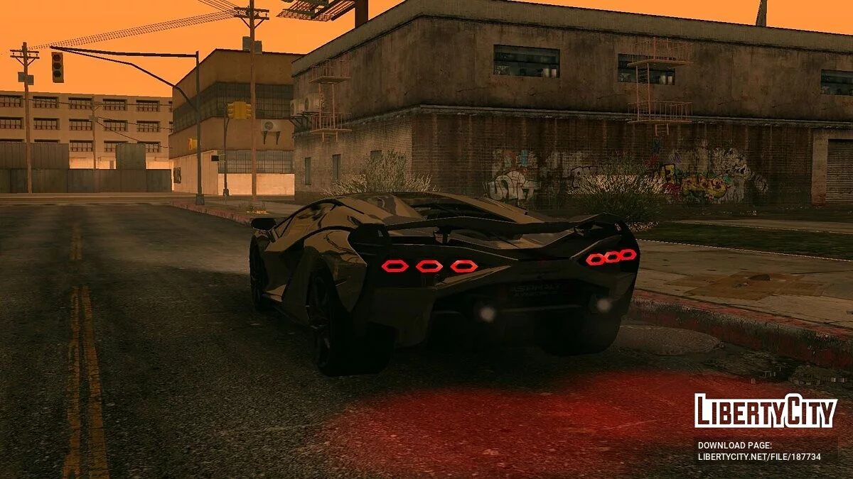 2021 Lamborghini Sian / GTA San Andreas (iOS, Android)
