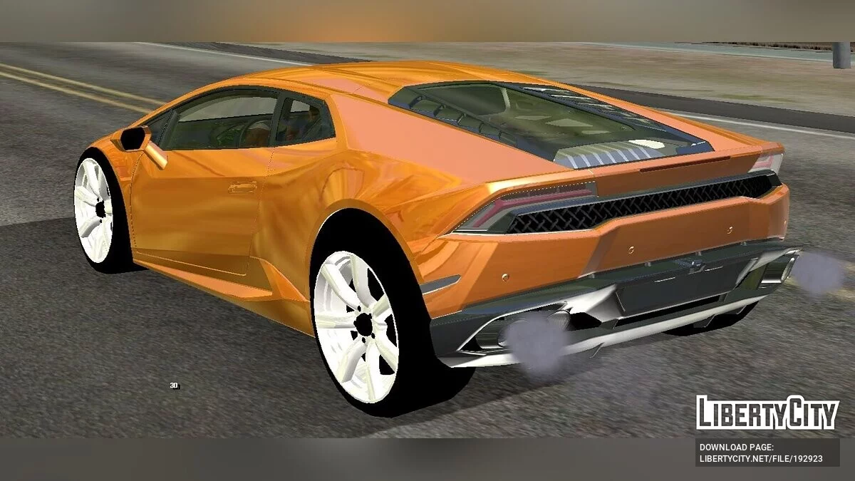 Lamborghini Huracan (Only DFF) / GTA San Andreas (iOS, Android)