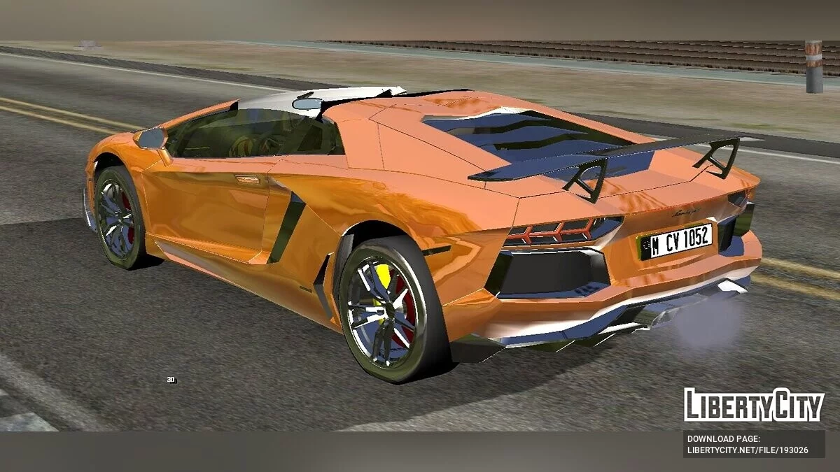 Lamborghini SV Roadster (только DFF) / GTA San Andreas (iOS, Android)