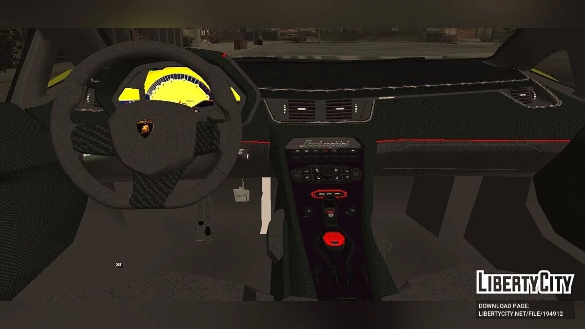 Lamborghini Veneno 2012 / GTA San Andreas (iOS, Android)