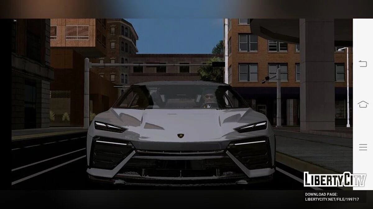 2024 Lamborghini Lanzador / GTA San Andreas (iOS, Android)