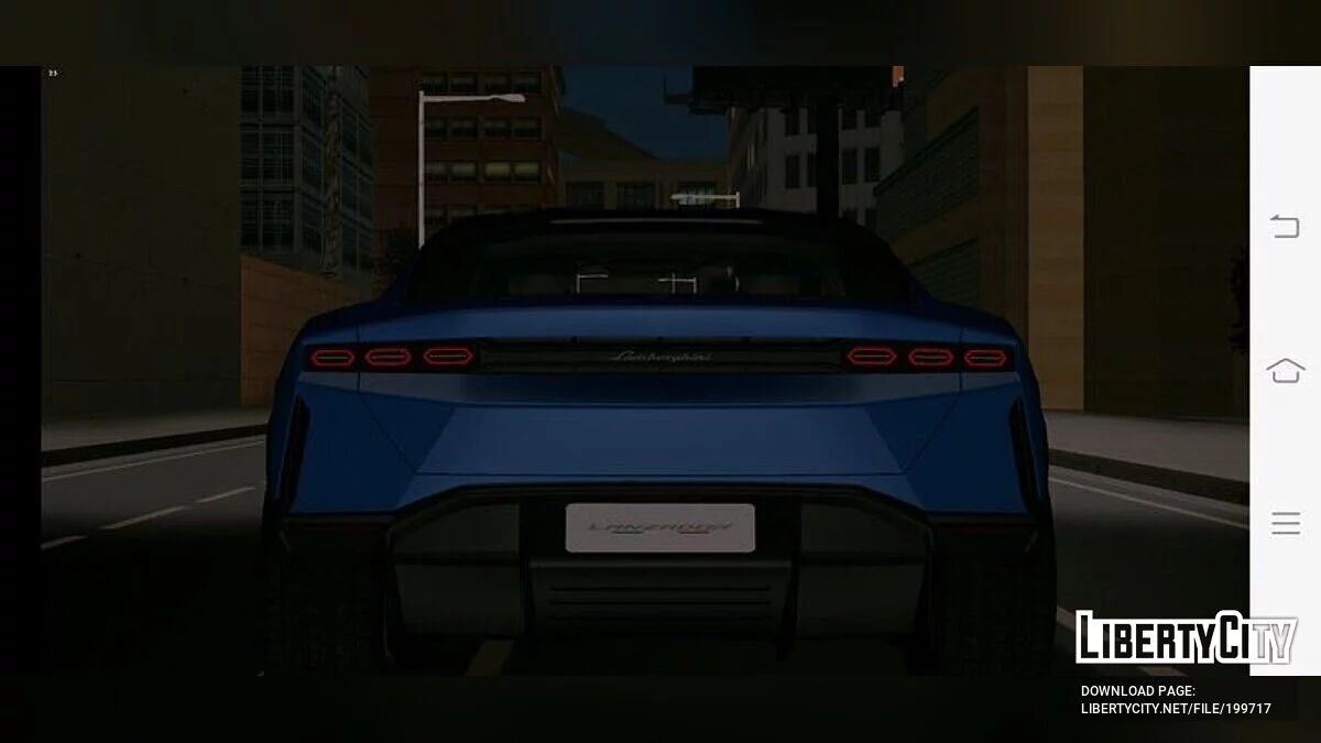 2024 Lamborghini Lanzador / GTA San Andreas (iOS, Android)