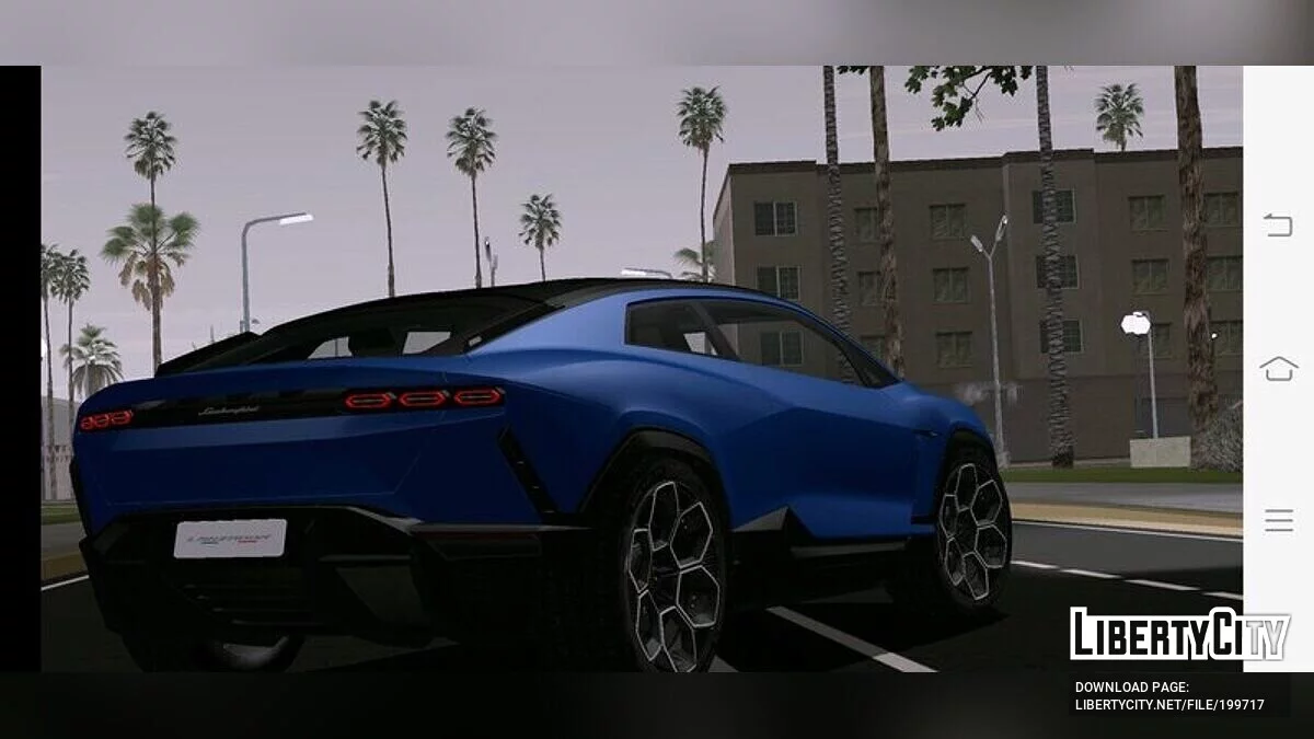 2024 Lamborghini Lanzador / GTA San Andreas (iOS, Android)