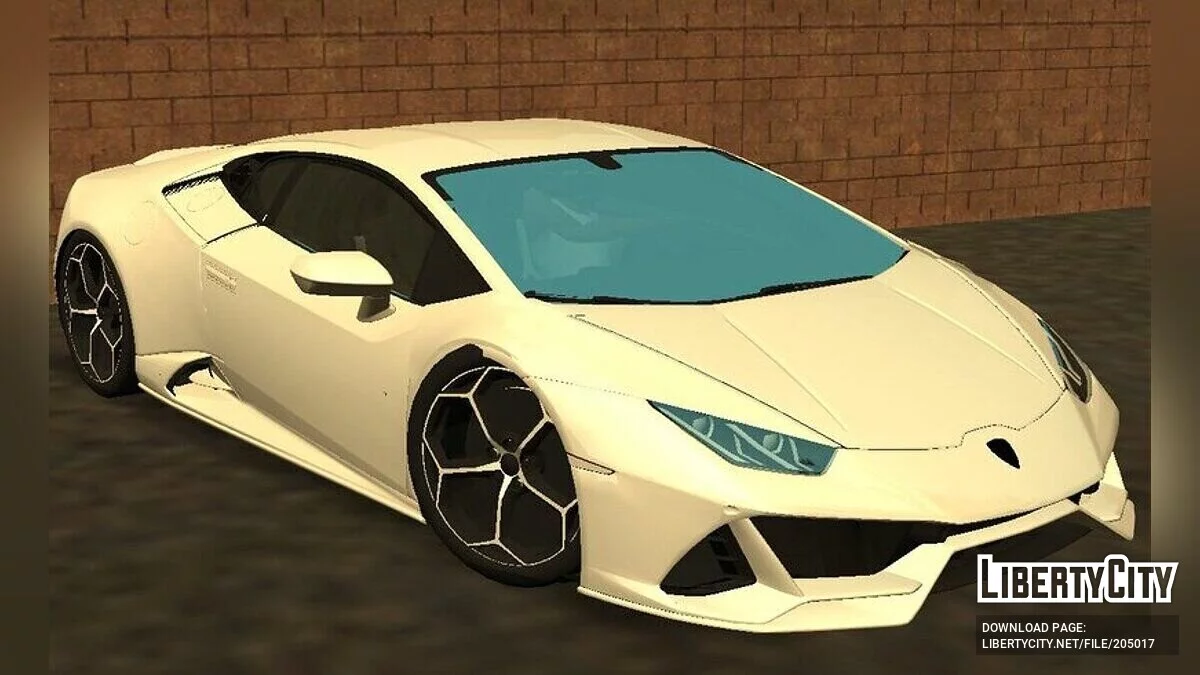 Lamborghini Huracan Evo (hanya DFF) / GTA San Andreas (iOS, Android)