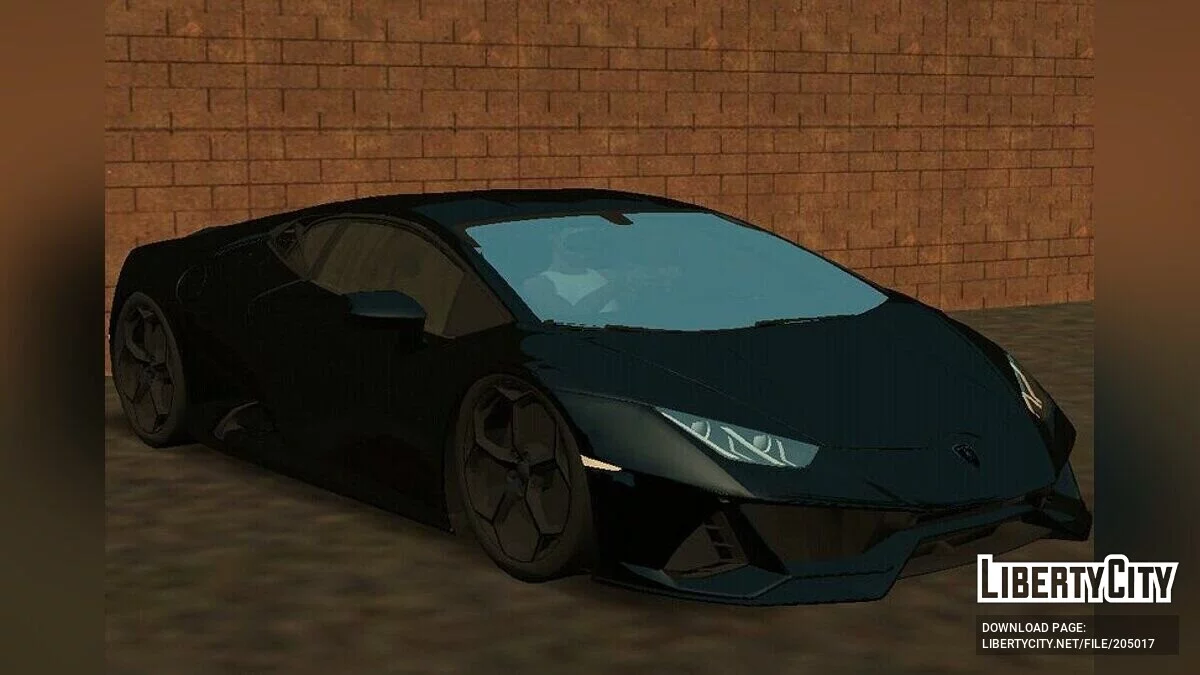 Lamborghini Huracan Evo (hanya DFF) / GTA San Andreas (iOS, Android)