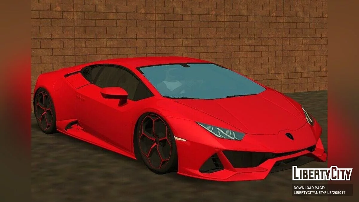 Lamborghini Huracan Evo (hanya DFF) / GTA San Andreas (iOS, Android)
