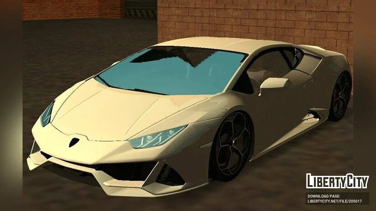 Lamborghini Huracan Evo (hanya DFF) / GTA San Andreas (iOS, Android)