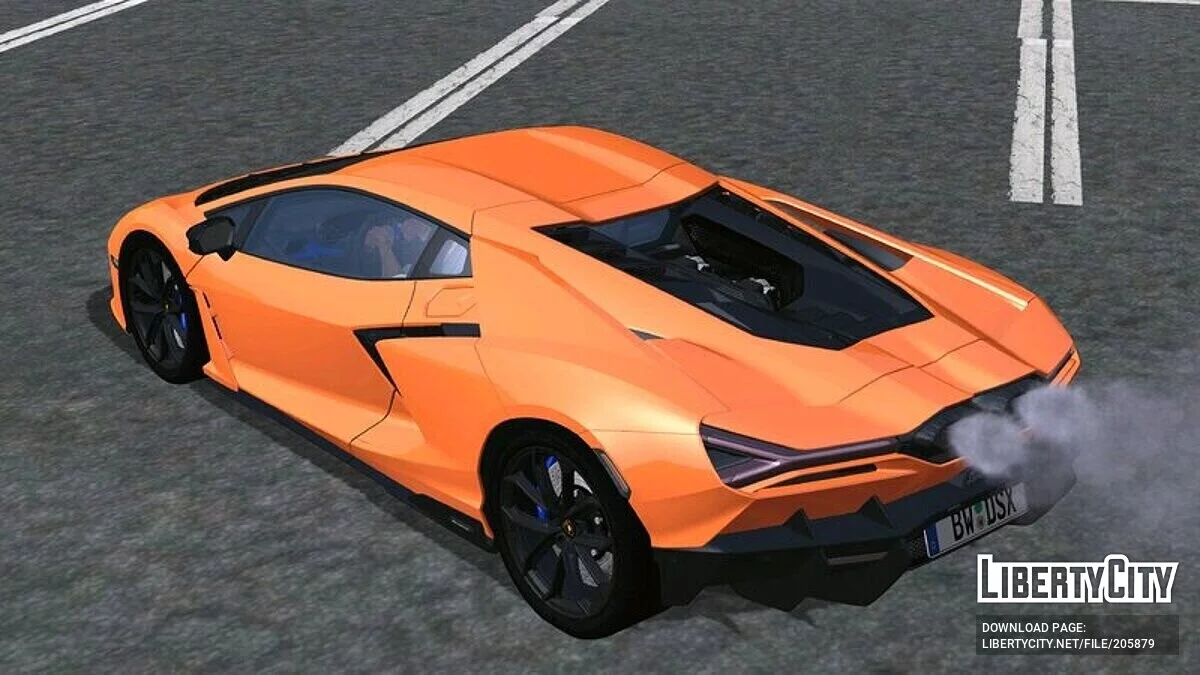 Lamborghini Revuelto 2024 / GTA San Andreas (iOS, Android)