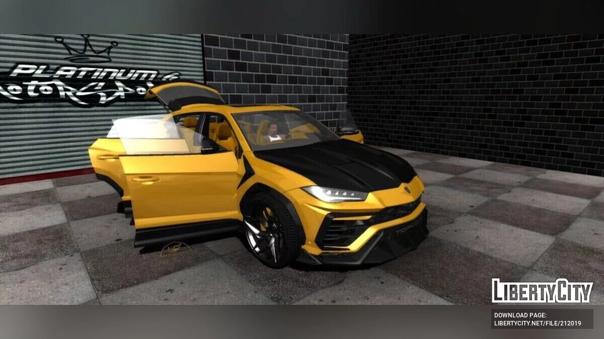 Lamborghini Urus Topcar / GTA San Andreas (iOS, Android)