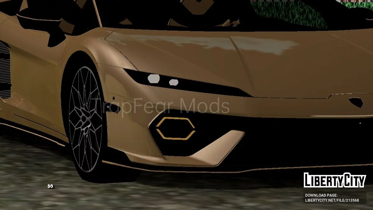 2025 Lamborghini Temerario (DFF Only) / GTA San Andreas (iOS, Android)