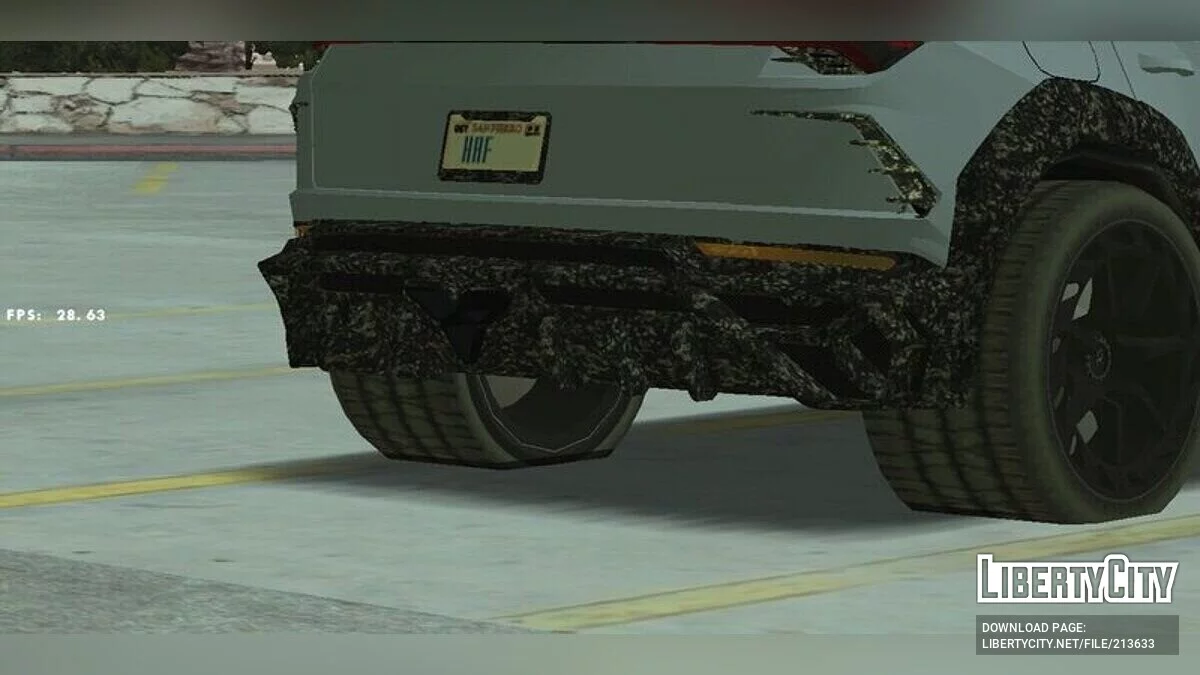 Lamborghini Urus Mansory / GTA San Andreas (iOS, Android)